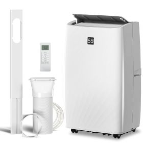 14000 BTU Portable Air Conditioner, AC Unit With Cool, Dehumidifier, Fan, 549 Sq. Ft, 24H Timer On Off, Window Kit