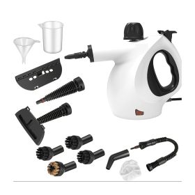 Handheld Multi-Surface Pressurized Steam Cleaner With 12 Accessories, Water Tank Multi-Purpose Steam Generator For Home Use, Natural Steam Cleaning Ti