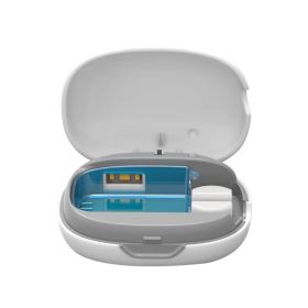 The White Toothbrush Sterilization Box Can Sterilize Effectively To Protect Your Oral Cavity. It's Simple And Elegant, Making Brushing Teeth Healthier