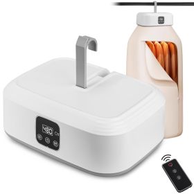 1Pc Portable Clothes Dryer Mini Dryer Foldable Dryer Machine With Timer UV Sterilization 2 Drying Modes Remote Control For Apartment Dorm RV Travel Ho