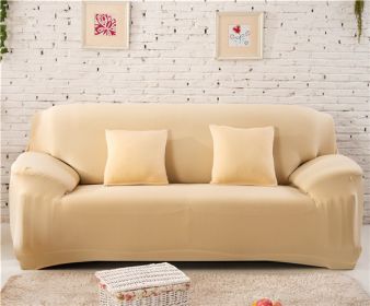 Solid Corner Sofa Covers Couch Slipcovers Elastica Material Sofa Skin Protector Cover Sofa Armchair (Option: 12-PillowcaseÃ—2)