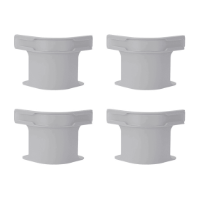 Lock Sheet Holders Set Heavy Duty Bed Sheet Holders With Fitted Sheet Straps Keep Sheets Firm Tight Corner Fitted For All Mattress Sizes Easy One Time (Option: Grey 4pcs)