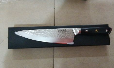 Stainless Steel Kitchen Knife Kitchen Kitchen Knife Steel Chef Knife Meat Cleaver (Option: Steel color)